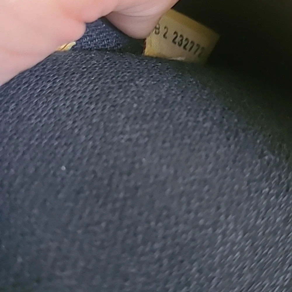 Vintage Dooney & Bourke Canvas Leather Signature Wristlet Wallet Clutch - Picture 6 of 6